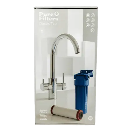 Pure Filters Classic Tap – Under-Sink Filtration Kit with 2-Way Mixer